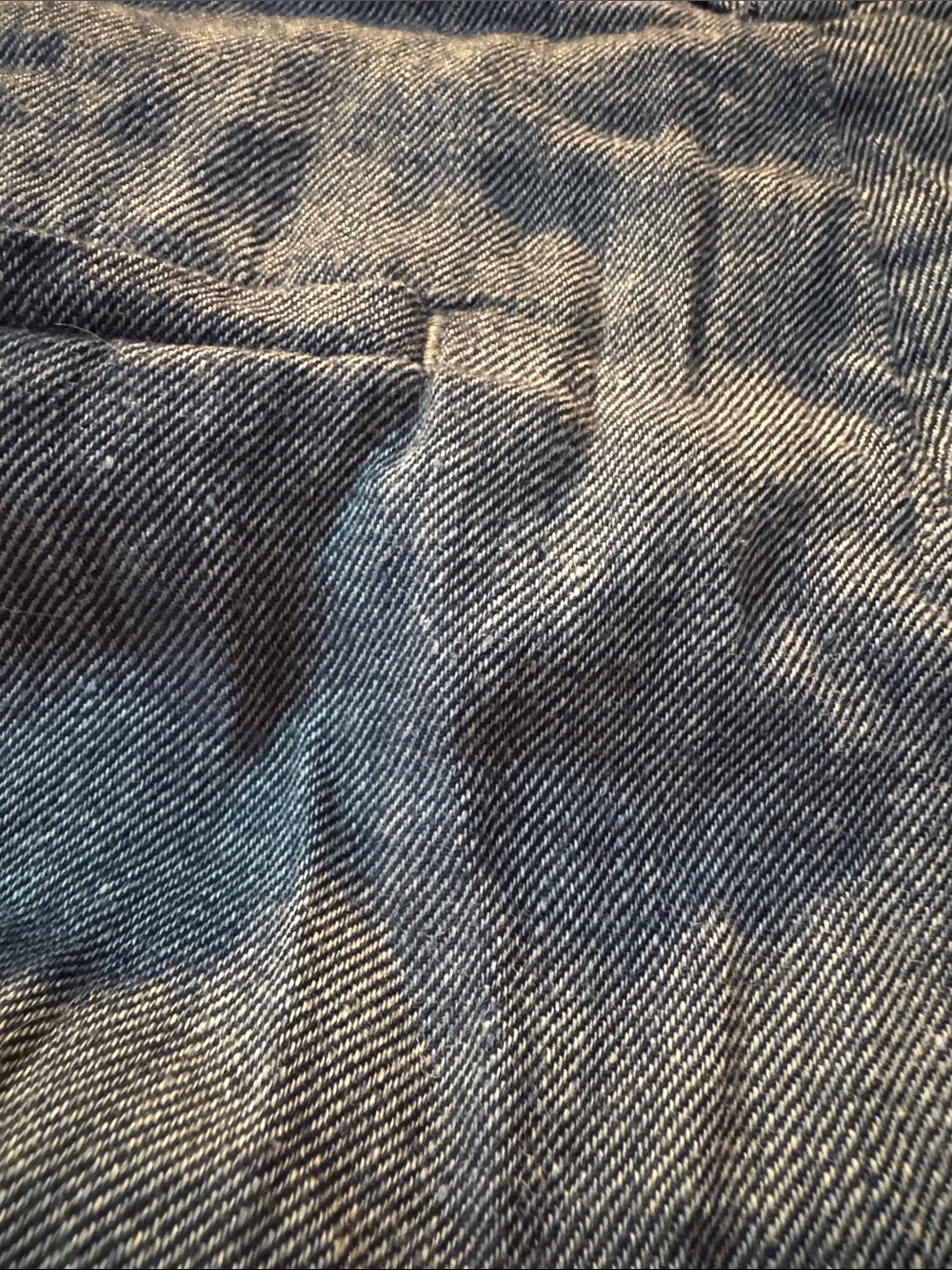 LOFT High Waisted Trouser Style Denim Blue Chambray Linen Blend Shorts - Picture 7 of 7